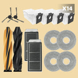 Fit For Dreame L40S Pro Ultra / Dreame X50s Pro Master / L50 Pro Ultra Main Side Brush Filter Mop Cloth Dust Bag Accessories