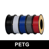 KINGROON 5KG(11LBS) PLA PETG HS-PLA HS-PETG Filament 1.75mm High Speed 3D Printer Material Matte PLA 1kg*5 Roll Mix Color New