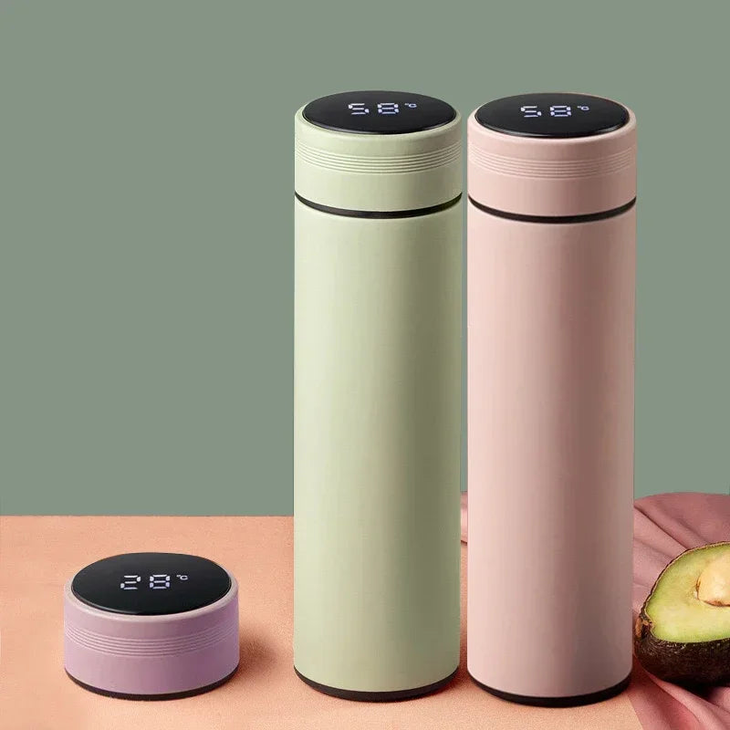 500ML Stainless Steel Thermos Cup with Separator 316 Smart Cup High Value Gift Cup Coffee Cup Father's Gift Cold Cup To Business