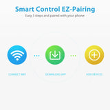 WiFi Rain Sensor Rainfall Duration Leakage Detection Outdoor Waterproof Battery Tuya Smart Life App Control Home Automation