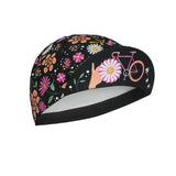 Black Cycling Cap Funny Road Bicycle Hat Cartoon Bike Headwear Men and Women Coffee & Beer Gorra Ciclismo