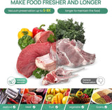 50PCS Net Pattern Vacuum Bag Food Bag Household Fresh-Keeping Bag Cooked Food Packaging Bag