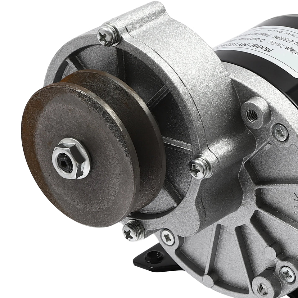 250W Brushed DC Gear Reduction Motor MY1016Z 12V/24V/36V 2750RPM 1N.m for Electric Bicycle E-Bike Scooter DIY Engine