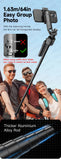 Tripod for Mobile Phone 360°Auto-Rotation Shooting C17 Quadrapod Selfie Stick Phone Stand AI Face Following, with Remote Control