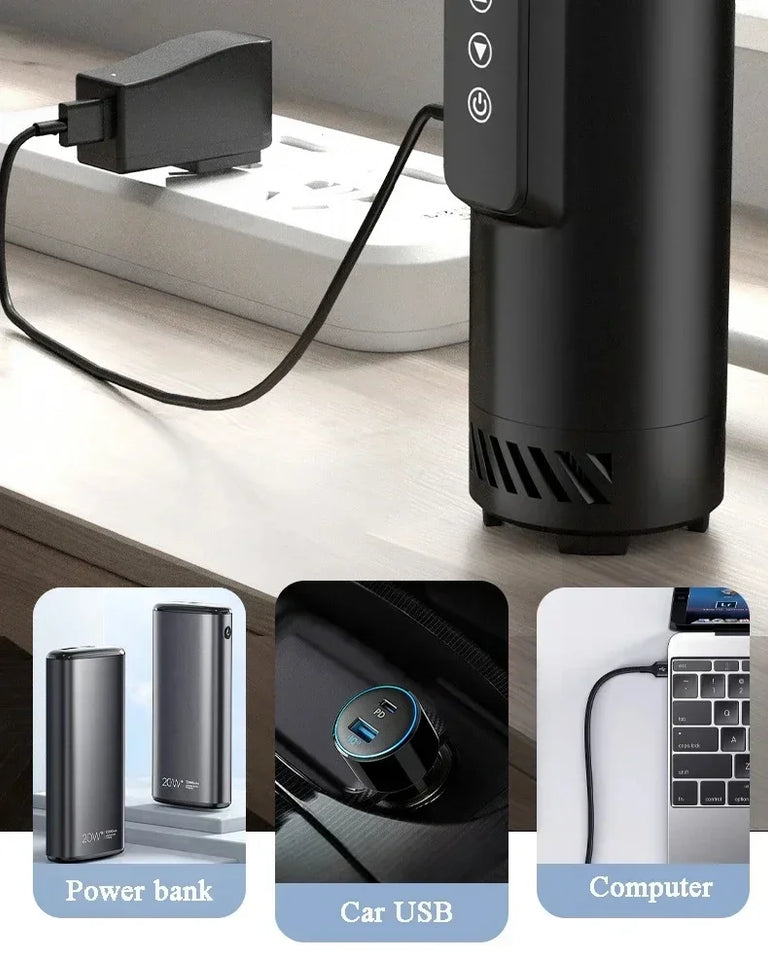 Portable Auxin Insulin Refrigerated Cup Box Medicine Cooling Case Temperature Control Digital Display Cold Cup Mini Refrigerator