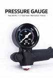 ThinkRider Portable High-pressure 300psi Bike Air Pump with Gauge for Fork & Rear Suspension Shock Absorber Mountain