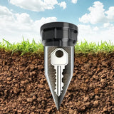 Realistic Underground Watering Can Garden Key Hider Durable Plastic Key Safe for Outdoor Garden Security No Battery Needed