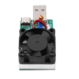 18W 22.5W Electronic Test Load Resistor USB Interface Battery Discharge Capacity Tester with Fan Adjustable Current Module Tool