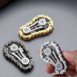 New EDC Sprockets Flywheel Gyro - Antistress Anxiety Metal Bike Chains Fingertip Spinner Fidget Toys For Adult