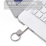 USB Flash Drive Fashion Memory Stick 128GB 64GB 32GB Light Pen Drive 16GB Metal USB Stick 512M Mini External Storage 256MB 128MB