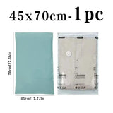 No Need Pump Vacuum Large Plastic Storage Bags Storing Clothes Blankets Reusable Compression Empty Bag Travel Accessories
