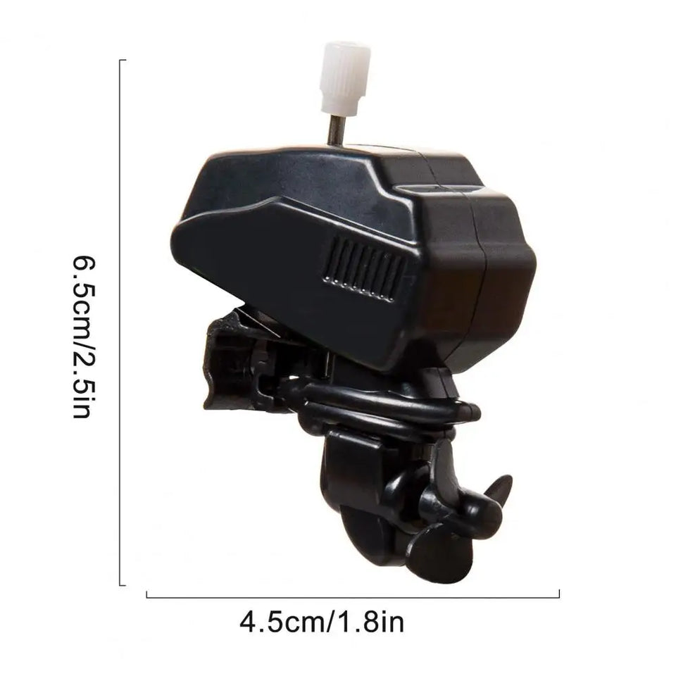 Coffee Drink Mixer Unique Boat Motor Coffee Stirrer with Stainless Steel Clip Propeller for Thorough Mixing Fun for Coffee