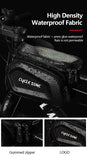 Bicycle Bag Touch Screen Phone Case Holder Large Capacity Top Frame Tube Bag MTB Road Bike Bag Phone Case Cycling Accessories