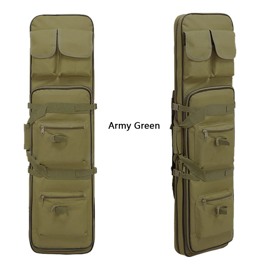 Fishing gear real person CS outdoor camouflage gun bag shoulder fishing 120CM dog bag 1M letter bag