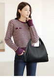 Luxury Casual Tote Women Bag High Quality Leather Ladies Handbag Shoulder Crossbody for Women 2025 Large Vintage Bags Sac A Main