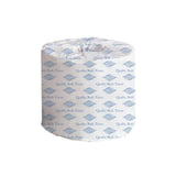 Commercial White Toilet Paper 2-Ply 400 Sheets Per Roll Individually Wrapped Bulk 96 Rolls Fits Standard Dispensers