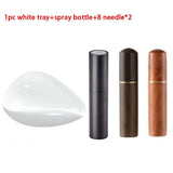 JUSTINLAU Coffee Beans Dosing Cup Trays Set Coffee Bean Spray Bottle Coffee Tamper Needles Coffee Measuring Spoon Accessories