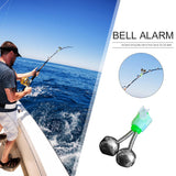 20-1PCS Fish Bite Alarm Twin Spiral Bells Fishing Indicator Bait Alarm Outdoor Night Fishing Alarm Bell Fishing Equipment