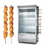 Commercial Rotisserie Chicken Grill, Rotary Roasting Machine for Restaurant