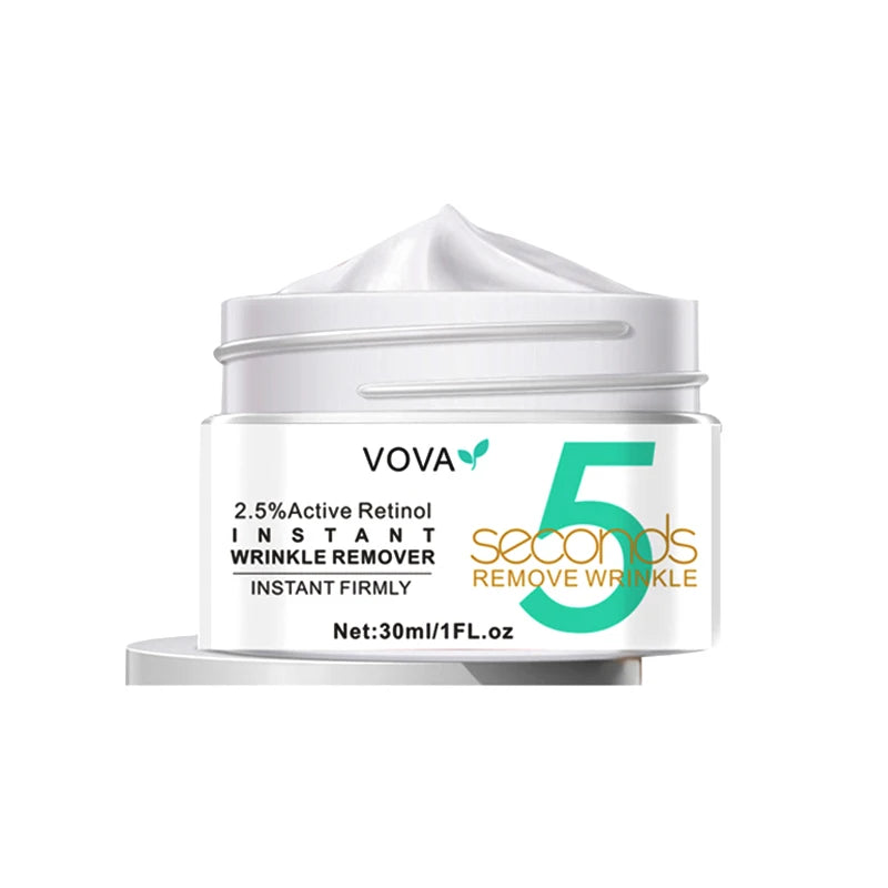 5 Seconds Instant Wrinkle Remover Face Cream Eye Firming Anti Aging Lifting Moisturizing Facial Cream Remove Fineline Skin Care