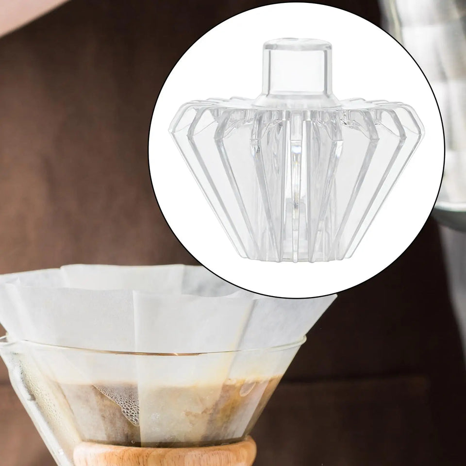 Coffee Filter Shape Retainer Easy Clean Coffee Accessories Coffee Filter Press for Travel Cafe Restaurant Office Camping