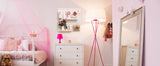 Deli Pink 4pcs Pegboard Combination Kits, Easy Storge, Free & Easy to Assemble, Two Installation Methods