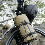 Qunature Bikepacking Bicycle Mount 3/6/12L Waterproof Bag Set Lightweight Durable Shelf Holder for Road Bike Mtb Cycling
