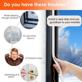 Flexible Weatherstripping Seal Strip Durable Self-Adhesive Soundproof Seal Gap Sealing Premium Quality Thermal Insulation Doors