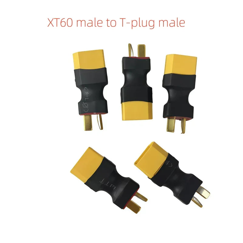 Model T plug adapter XT60 adapter, model aircraft power supply battery charger motor ESC adapter socket