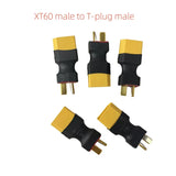 Model T plug adapter XT60 adapter, model aircraft power supply battery charger motor ESC adapter socket