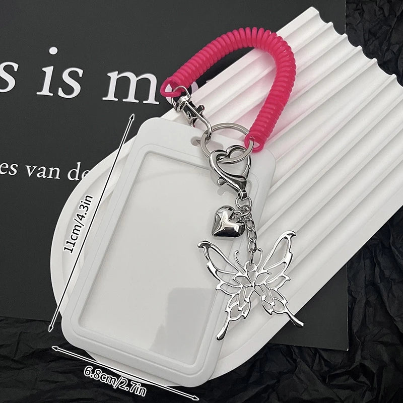Idol Photocard Holder Photo Album pc holder kpop Protector Sleeves Keychain for Bag Poka Supplies Photo Decoration Cardholder