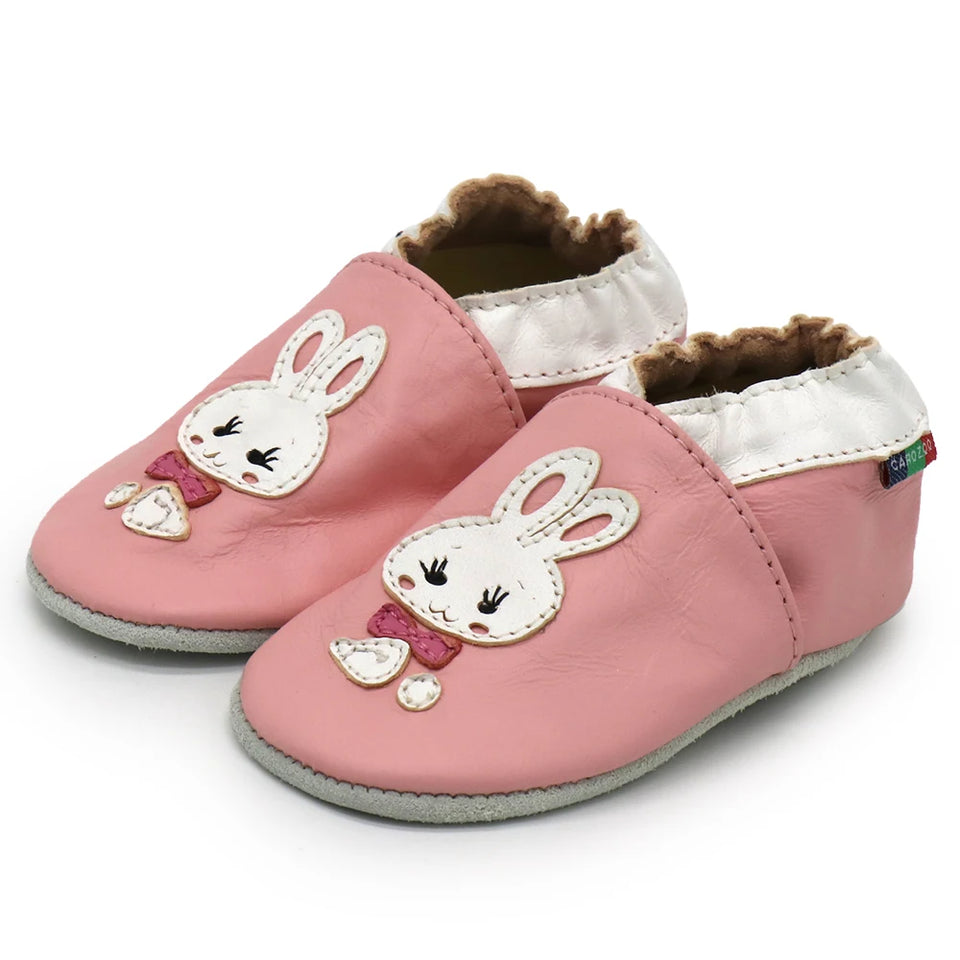 002Carozoo Girl Boy Shoes Soft Sheepskin Leather Shoes Skid-Proof Soft Soled Shoes Baby First Walkers Shoe Fit 0-24 Monther