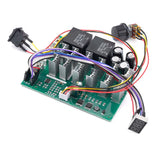 DC10-55V 60A DC Motor Speed Controller With Switch Bidirectional Forward and Reverse Digital Display Motor Speed Control