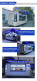 Food Trailer Mobile Fast Food Trailer Flower Shop Ice Cream Cart Juice Coffee Kiosk Fully Equipped