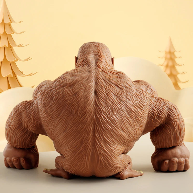 Squeeze Gorilla Toy Funny Stress Relief Toys Adults Sensory Stress Toys Rubber Stretch And Squeeze Gorilla Kids Christmas Gift