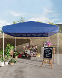 10x10 FT Pop Up Canopy Tent with 3 Adjustable Heights – Outdoor Sun Shade Shelter, 4 Sandbags & Carry Bag, for Parties & Events