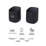 B47B-Waterproof Coffee Scale Portable 0.1G Precision LED Display 500G Capacity In G/Oz For Espresso Machine
