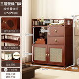 Multifunctional Furniture with Drawers & Shelves, Kitchen Cupboard, Living Room Storage Organizer, Tea Table Cabinet