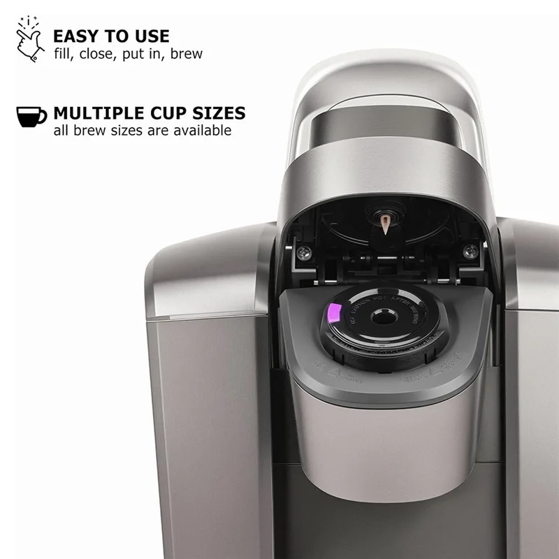 2025 Hot Style Reusable K Cups For K Mini, K Elite, K Classic, K Compact, K Latte, K Select And All 2.0 & 1.0 Coffee Makers