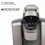 2025 Hot Style Reusable K Cups For K Mini, K Elite, K Classic, K Compact, K Latte, K Select And All 2.0 & 1.0 Coffee Makers