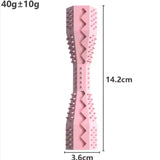 Puppy Teething Toy Dog Chew Stick Bite Resistant Leak Proof Food Dispenser Pet Teeth Cleaner Fun Chewer for Small Dogs
