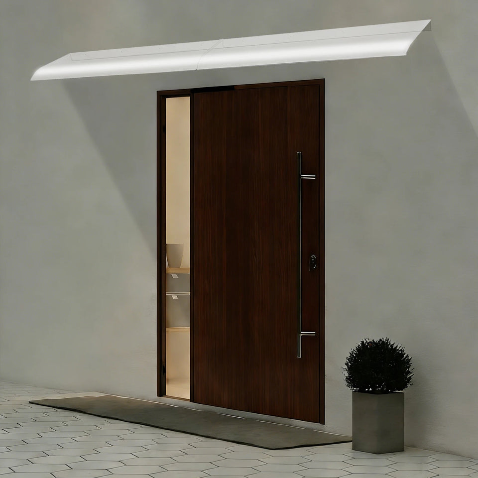 Clear Rain Shelter Cover,PET Rust-Resistant Window Wall Mounted Awning Front Door Canopy,for Entrances,Bike,Gazebos,Balcony
