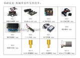 4 Dof Robotic Arm with 4WD Car Omni Wheel Obstacle Avoidance Motor Servo RC Car for Arduino Robot DIY Kit Ps2 Programmable Robot