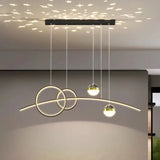 Restaurant Pendant Lights, Modern and Minimalist Bar Lighting Fixtures Long Table Lights Creative Restaurant