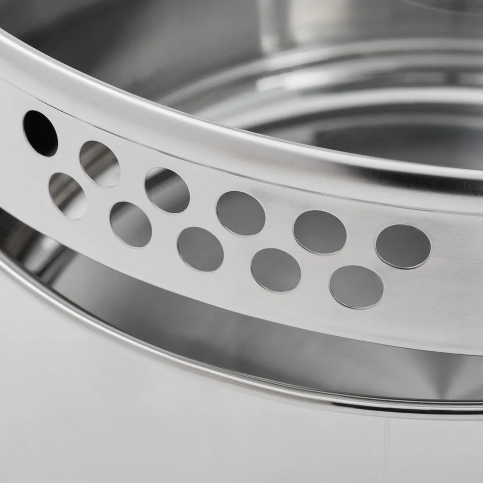 Oven Safe Stainless Steel Saucepan with Straining Lid 1qt Dishwasher Safe Induction Compatible Heat Resistant Glass Lid Durable