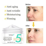 5 Seconds Instant Wrinkle Remover Face Cream Eye Firming Anti Aging Lifting Moisturizing Facial Cream Remove Fineline Skin Care