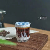 Cute Dollhouse Coffee Cup Miniature Latte Coffee Beverage Cafe Drink Model Doll House Accessories Kids Play House Toys