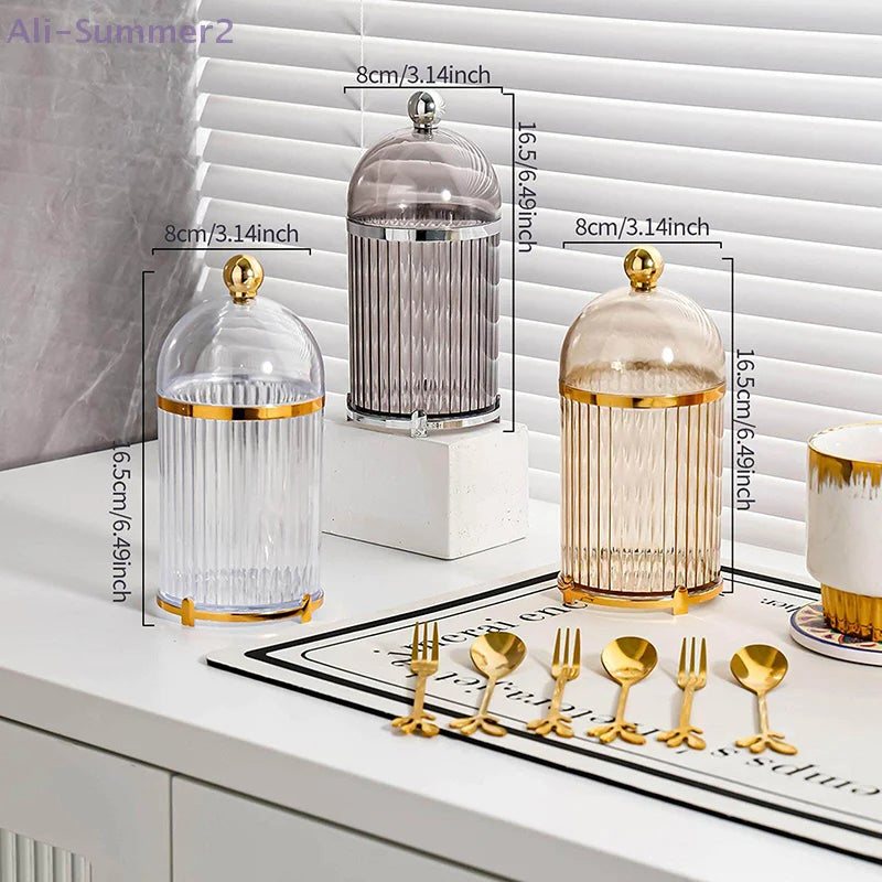 {Summer2}Food Storage Canister Modern Coffee Spoon Dessert Fork Holder For Dining Room Kitchen Tabletop Countertop Organization