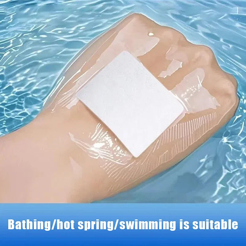 Waterproof Transparent PU 10/20pcs Adhesive Wound Dressing Fixer Band Aid Bandage Wound Protective Sticker First Aid Tool