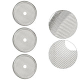 3Pcs Reusable Coffee Press Filters French Press Replacement Filters Mesh 350/800/1000ml Coffeeware Accessories